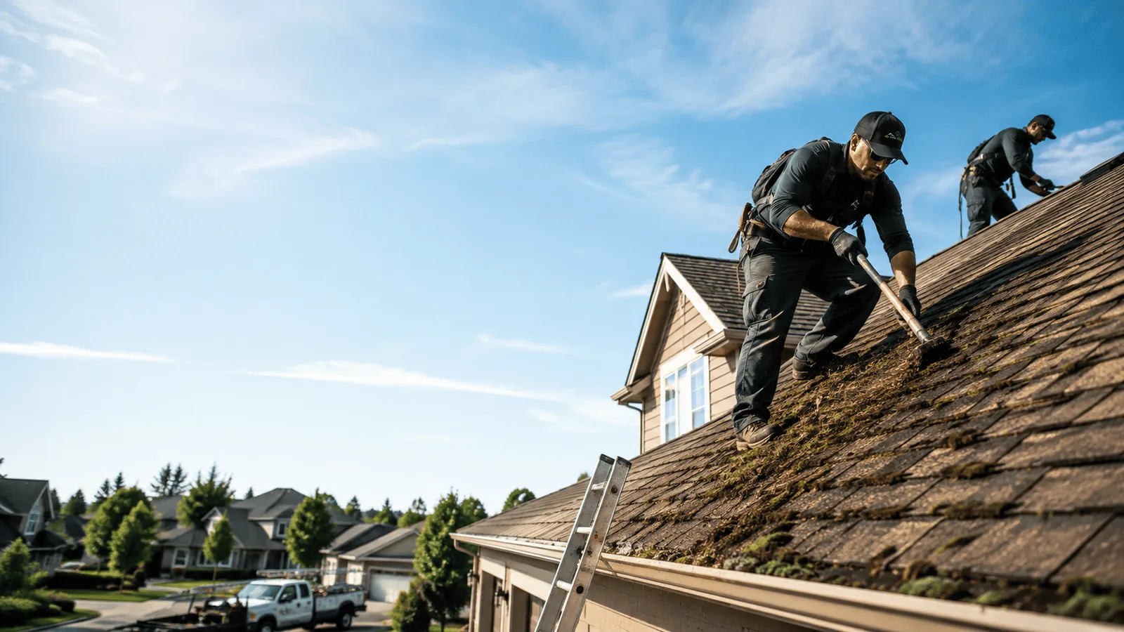 Roof Moss Removal in Pascoag, RI near me
